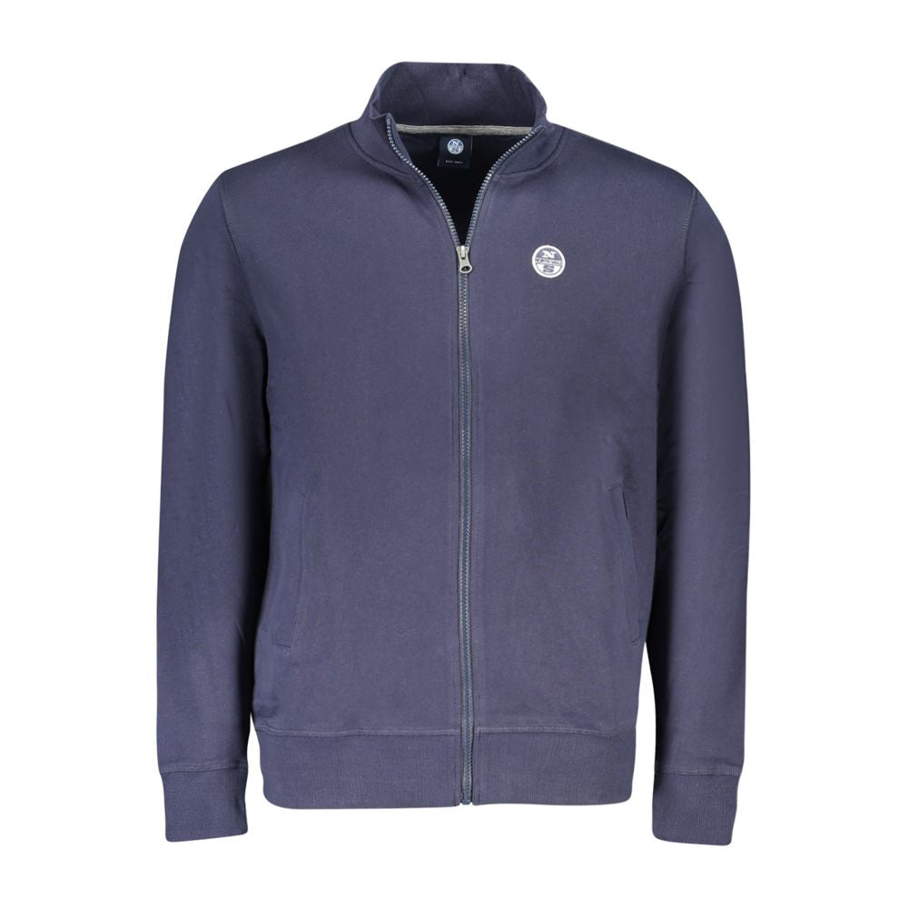 North Sails Blue Cotton Men's Sweatshirt | Regal Royce