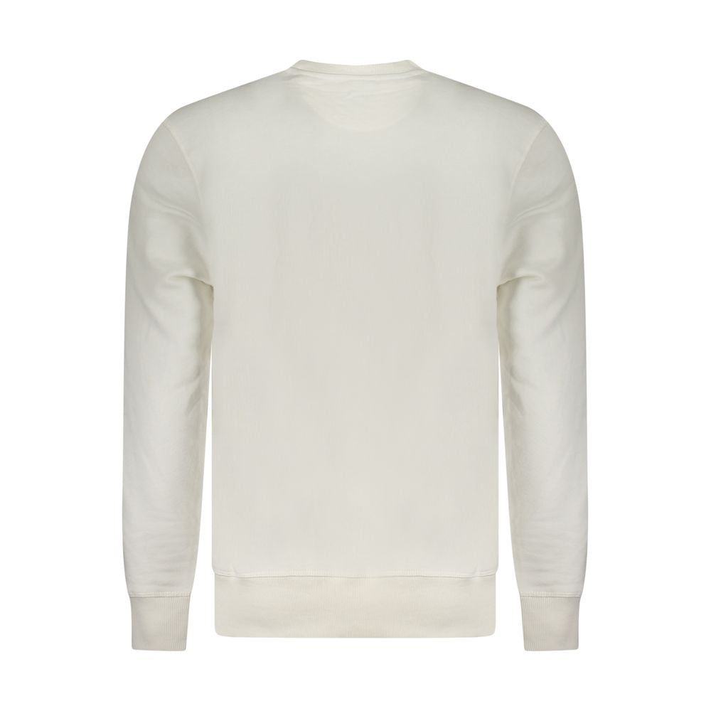 North Sails Bianco Cotton Men Sweatshirt | Regal Royce
