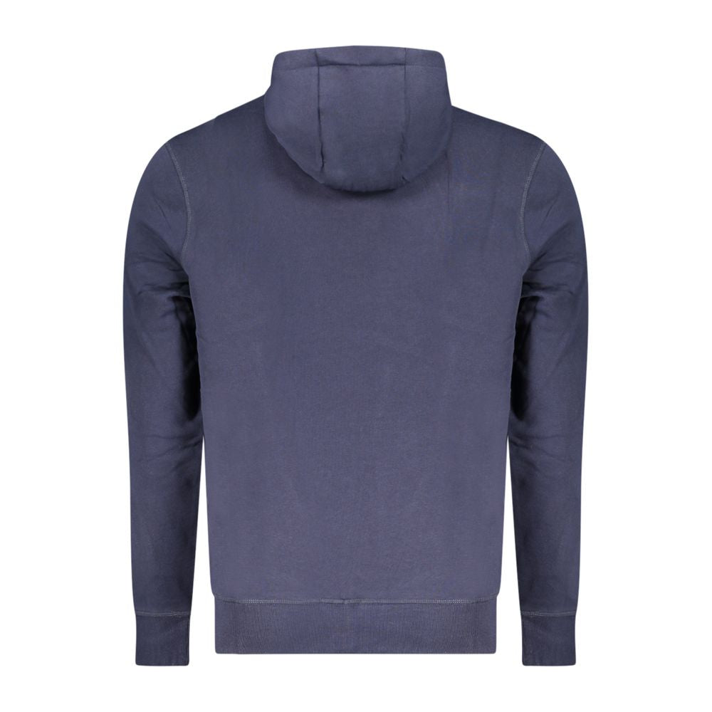 North Sails Blue Cotton Men's Hooded Sweatshirt | Regal Royce