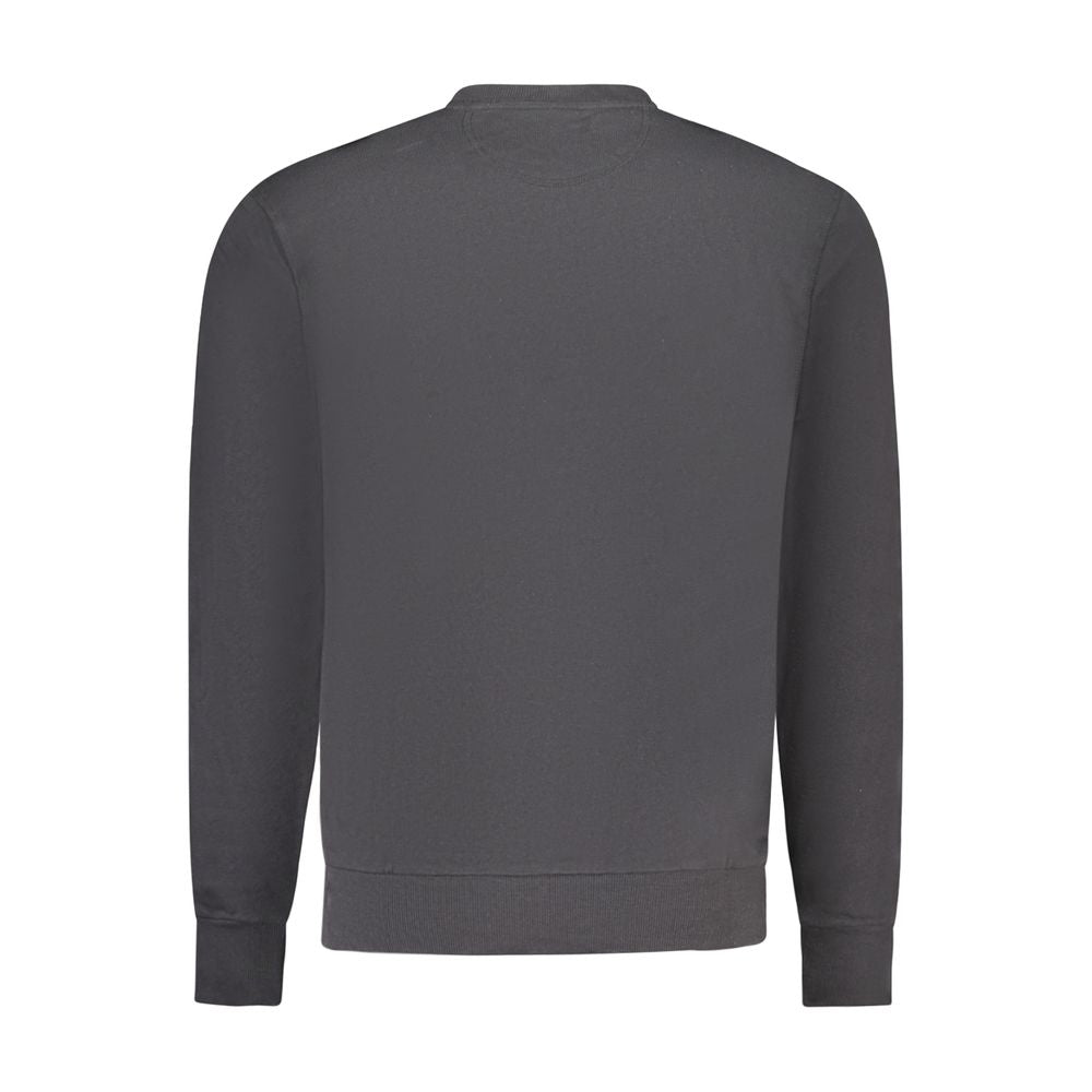 North Sails Black Cotton Men's Sweatshirt | Regal Royce