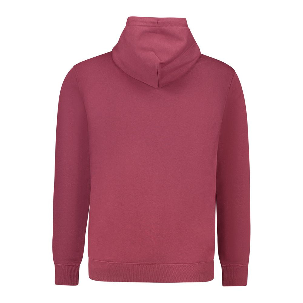 Tommy Hilfiger Red Cotton Men's Sweatshirt with Hood | Regal Royce
