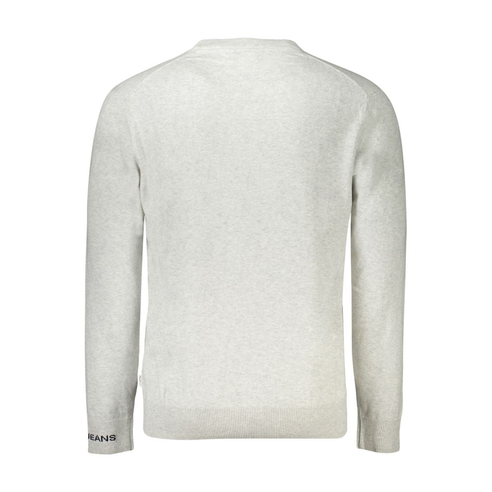 Pepe Jeans Grigio Cotton Mens Sweater | Regal Royce
