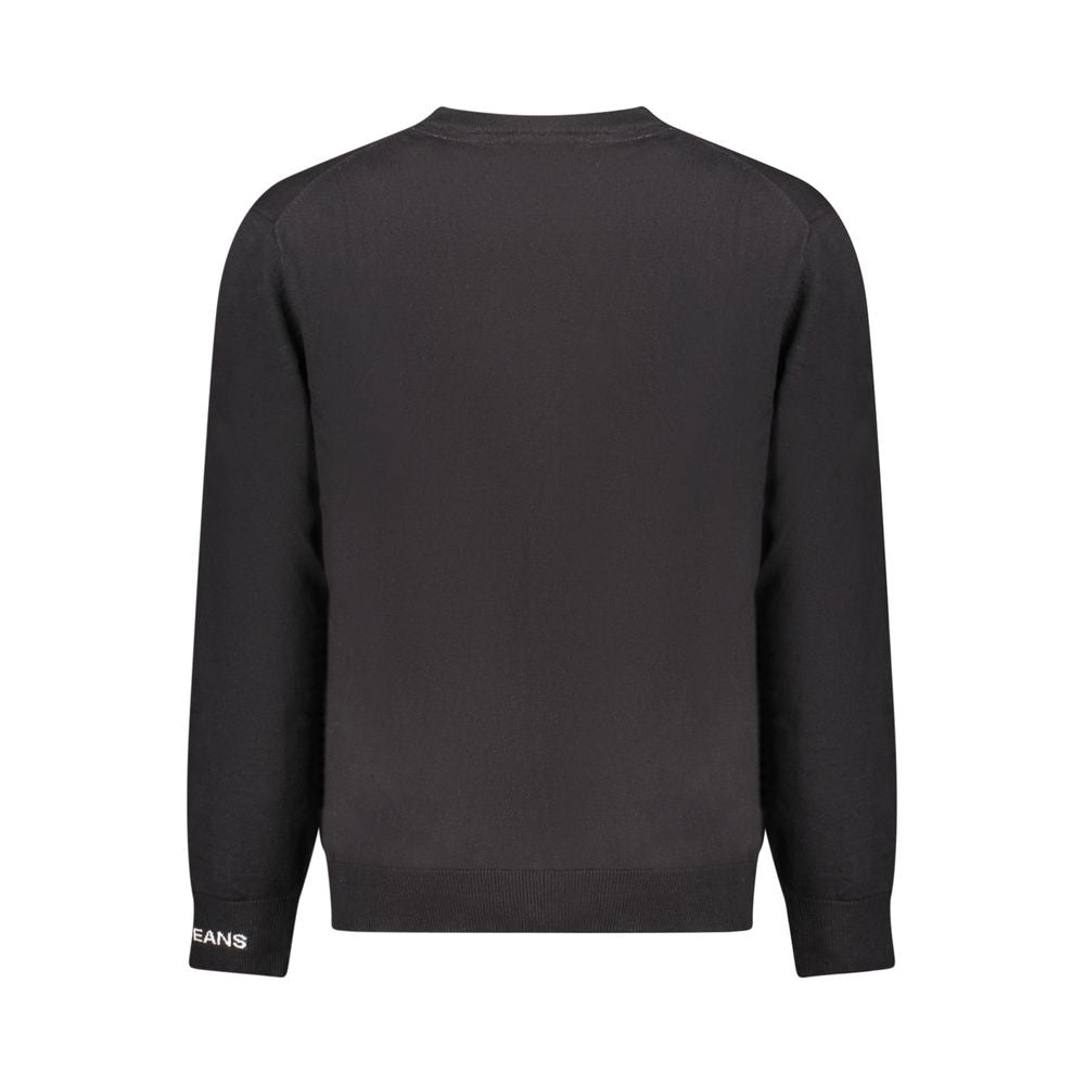 Pepe Jeans Black Cotton Men's Sweater | Regal Royce