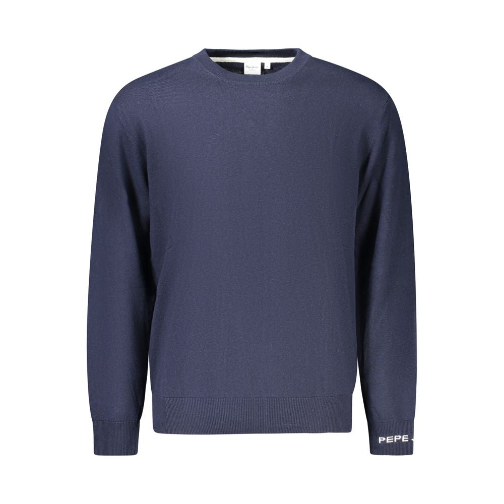 Pepe Jeans Blue Cotton Men's Sweater | Regal Royce