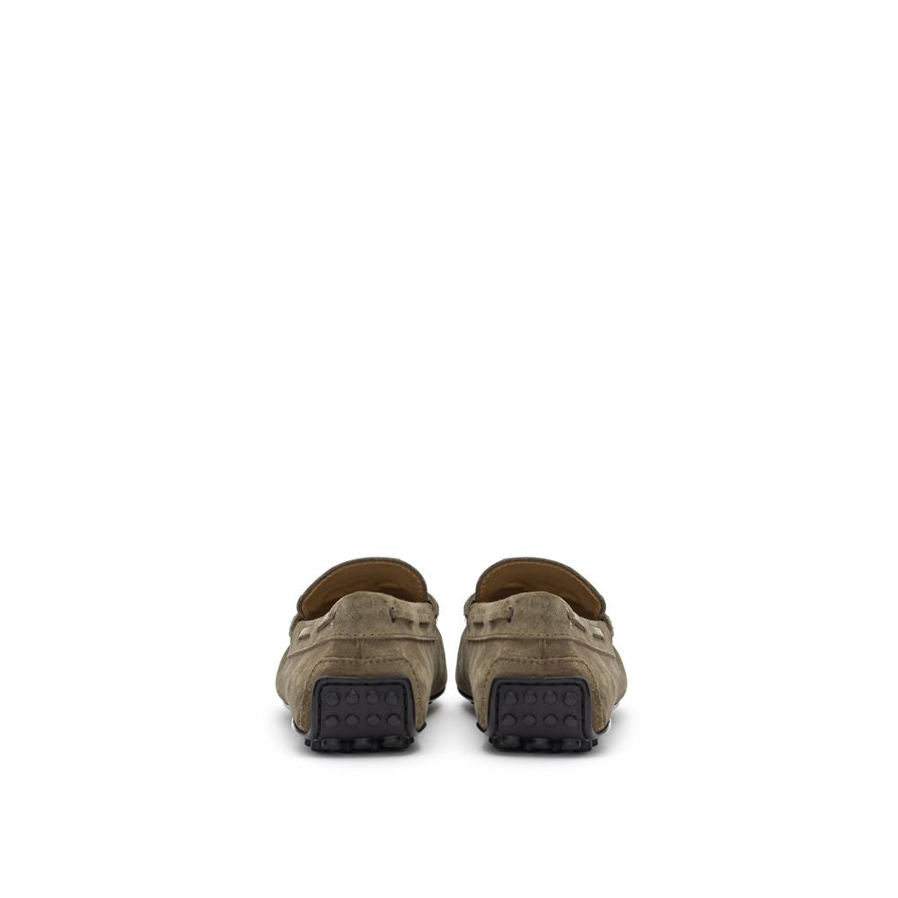 Tod's Beige Suede Leather Moccassin | Regal Royce