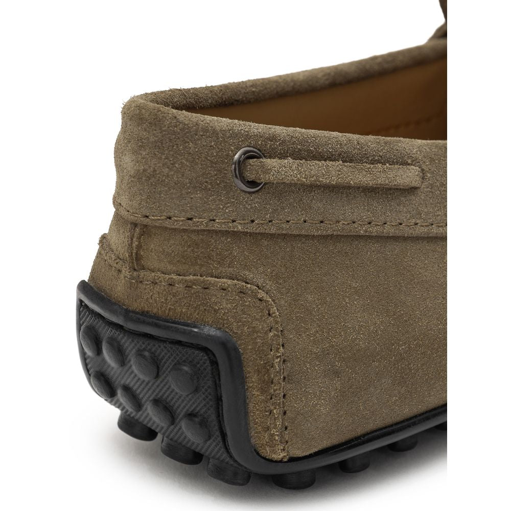 Tod's Beige Suede Leather Moccassin | Regal Royce