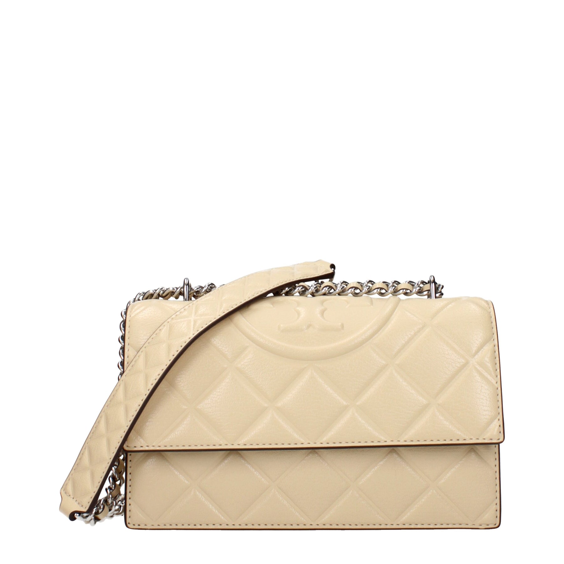Tory Burch Beige Leather Crossbody Bag | Regal Royce