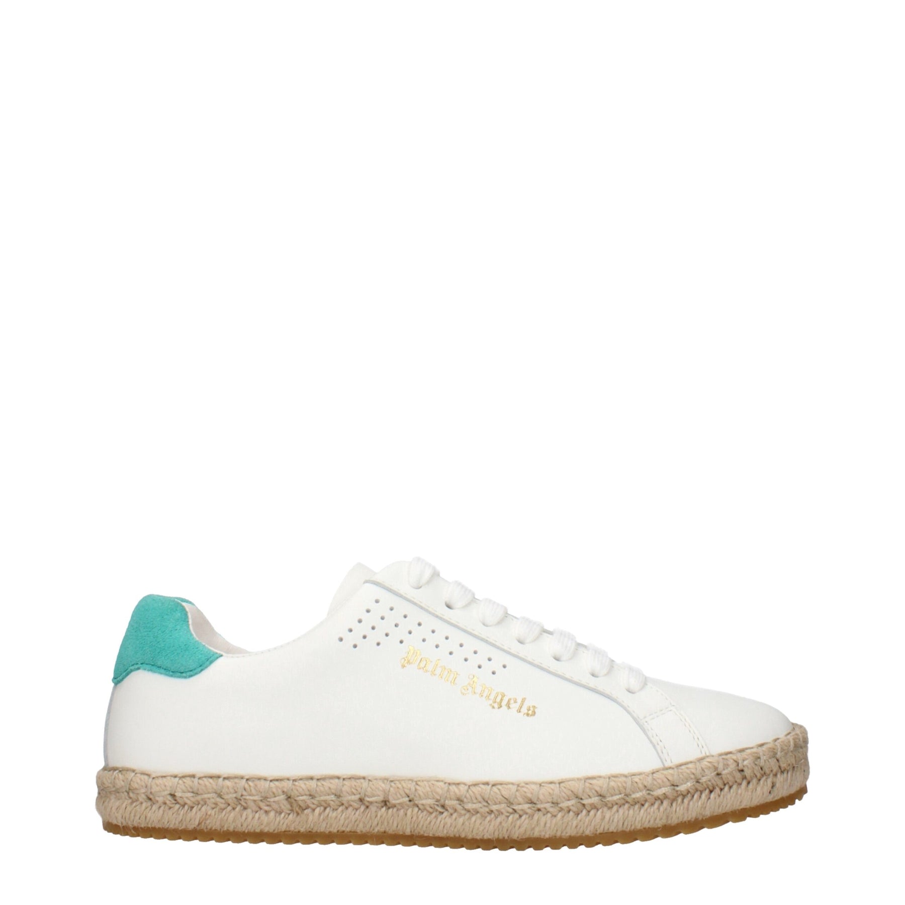Palm Angels White Leather Low Top Sneakers | Regal Royce