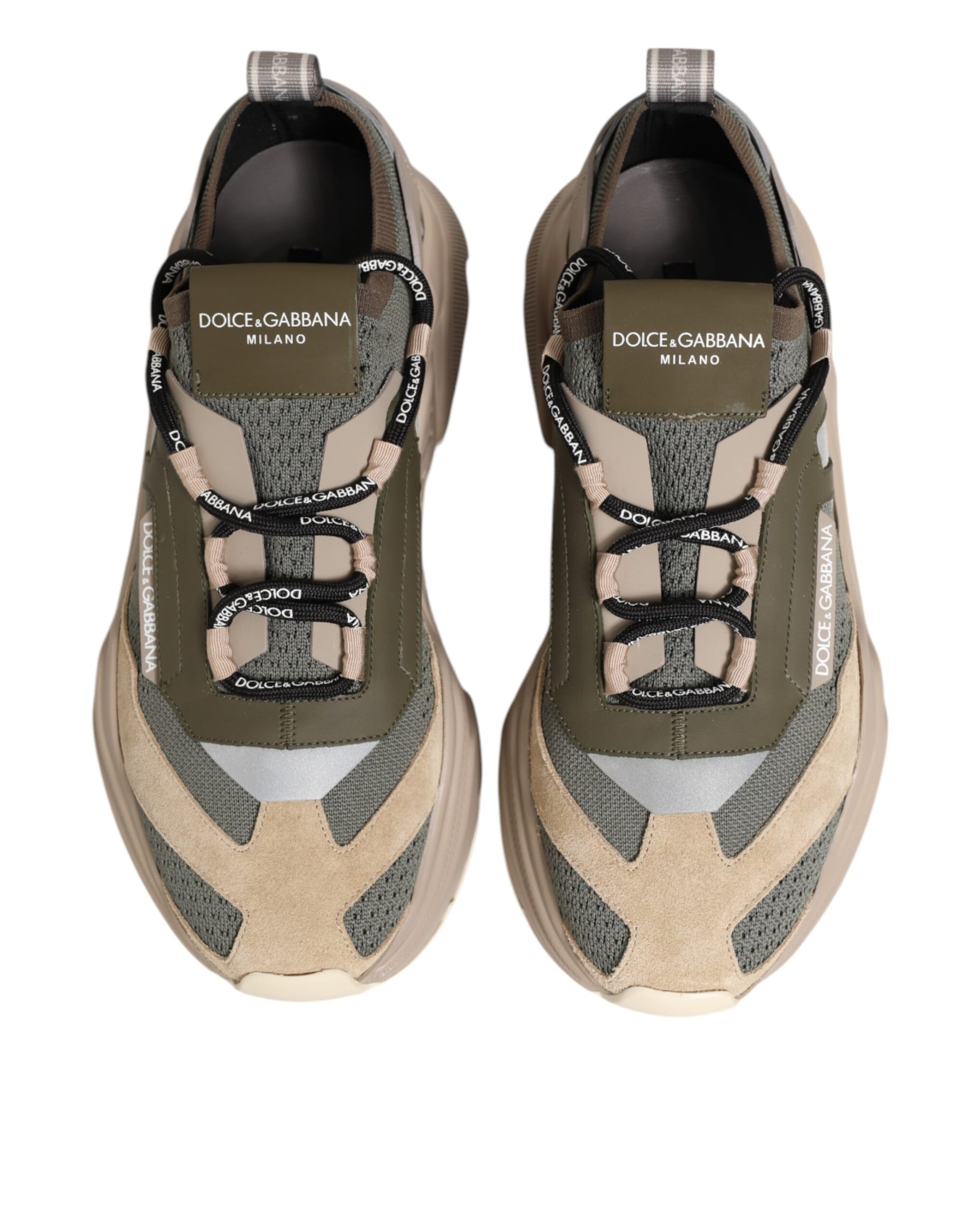 Dolce & Gabbana Multicolor Daymaster Low Top Sneakers Shoes | Regal Royce