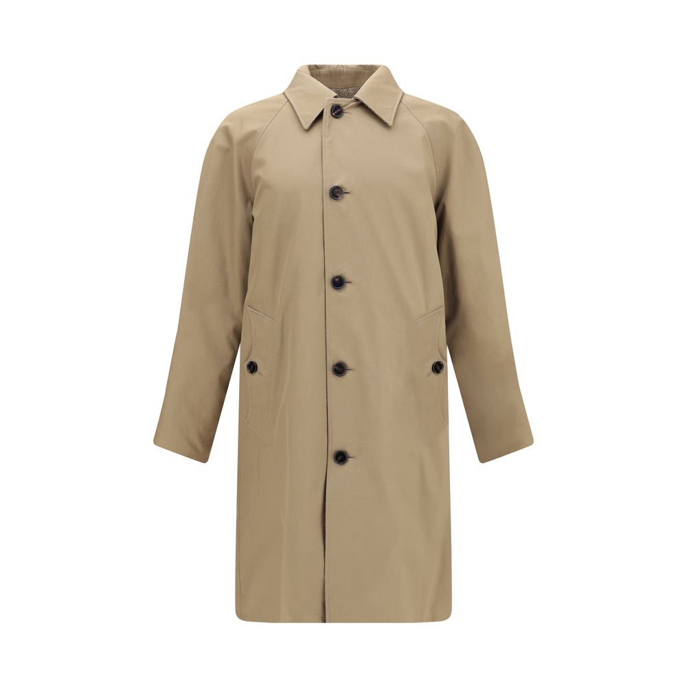 Burberry Brown Cotton Coat | Regal Royce