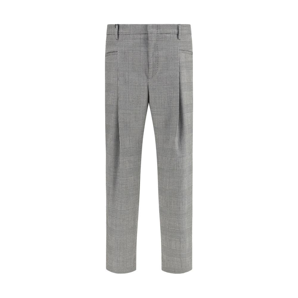 Dolce & Gabbana Multicolor Wool Pants | Regal Royce