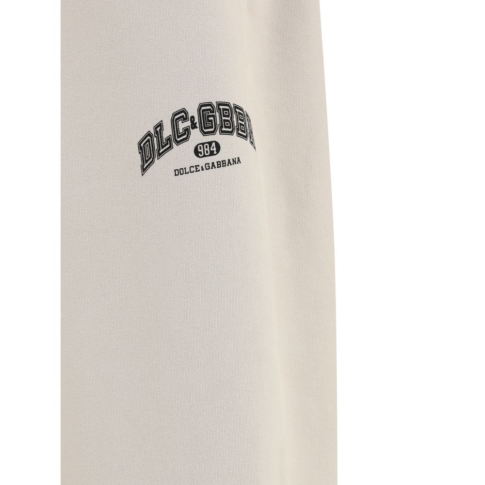 Dolce & Gabbana Beige Cotton Athletic Pants | Regal Royce
