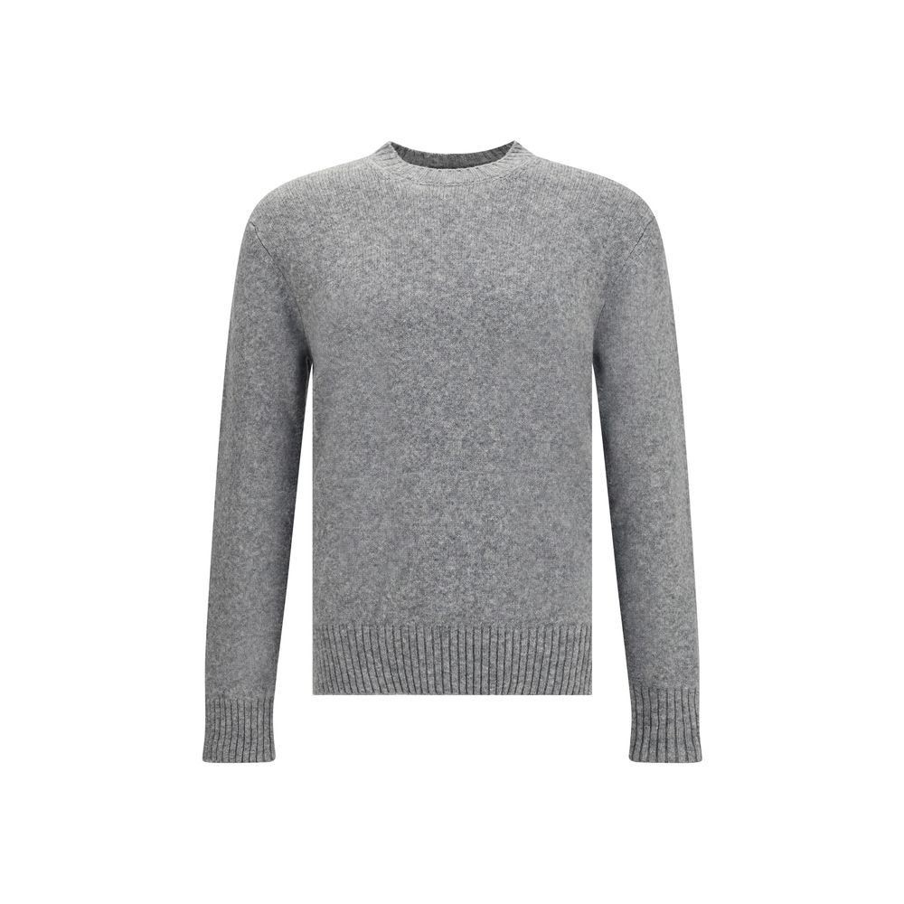 Dolce & Gabbana Gray Fleece Wool Sweatshirt | Regal Royce
