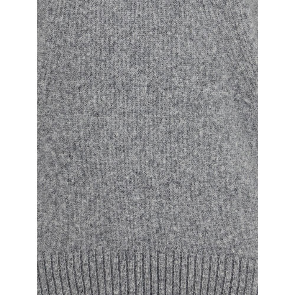 Dolce & Gabbana Gray Fleece Wool Sweatshirt | Regal Royce