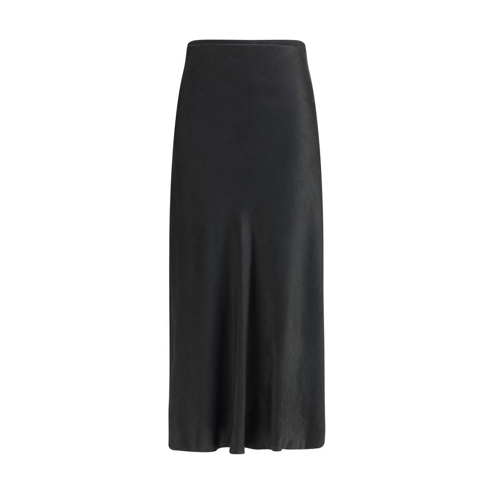 Margiela Black Acetate Midi Skirt | Regal Royce