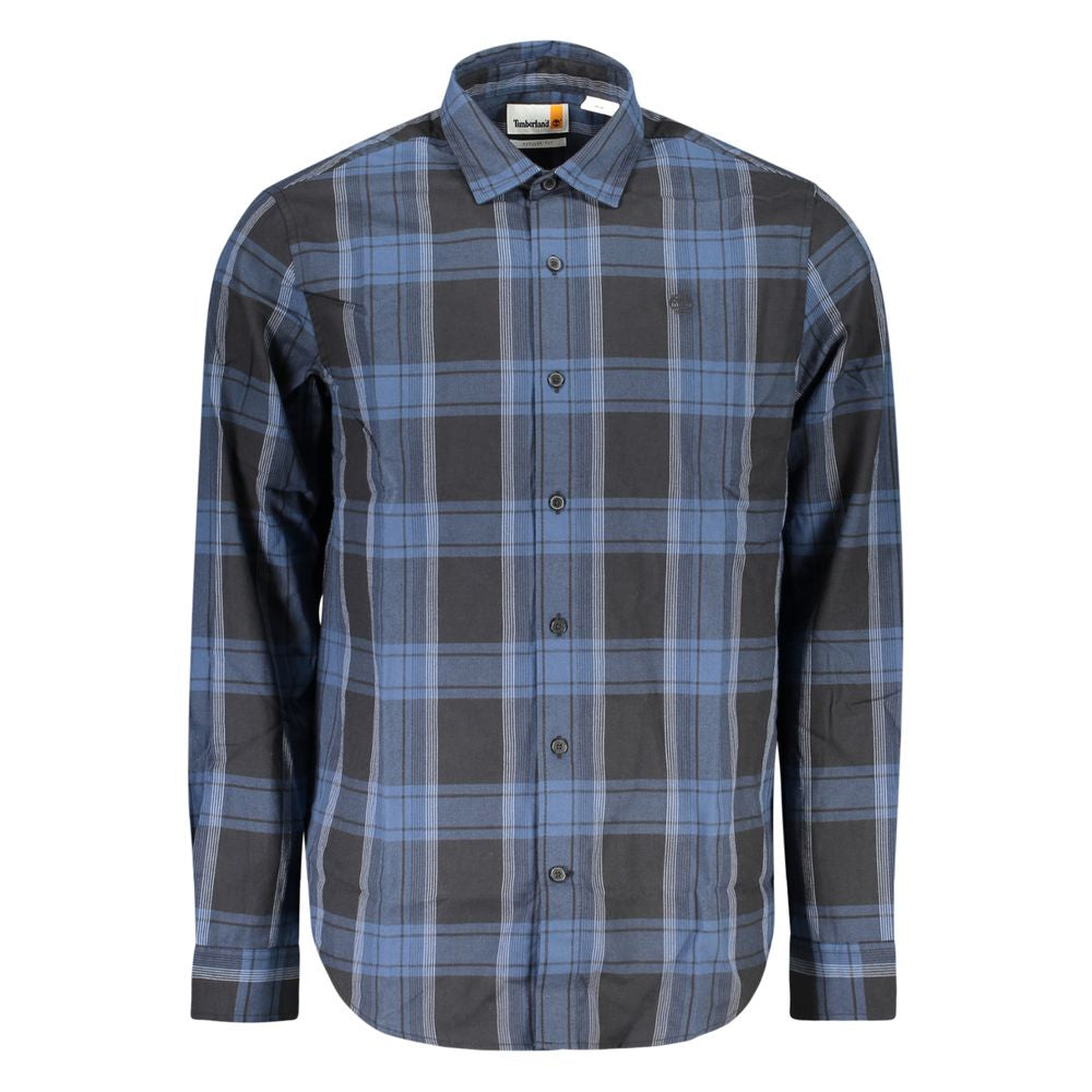 Timberland Blue Cotton Men's Shirt | Regal Royce