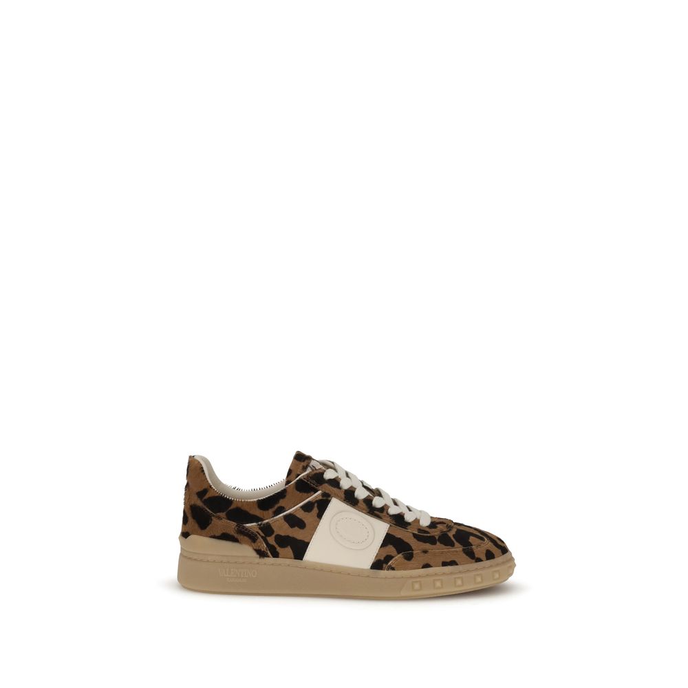 Valentino Garavani Multicolor Calf Leather Bos Taurus Low Top Sneakers | Regal Royce