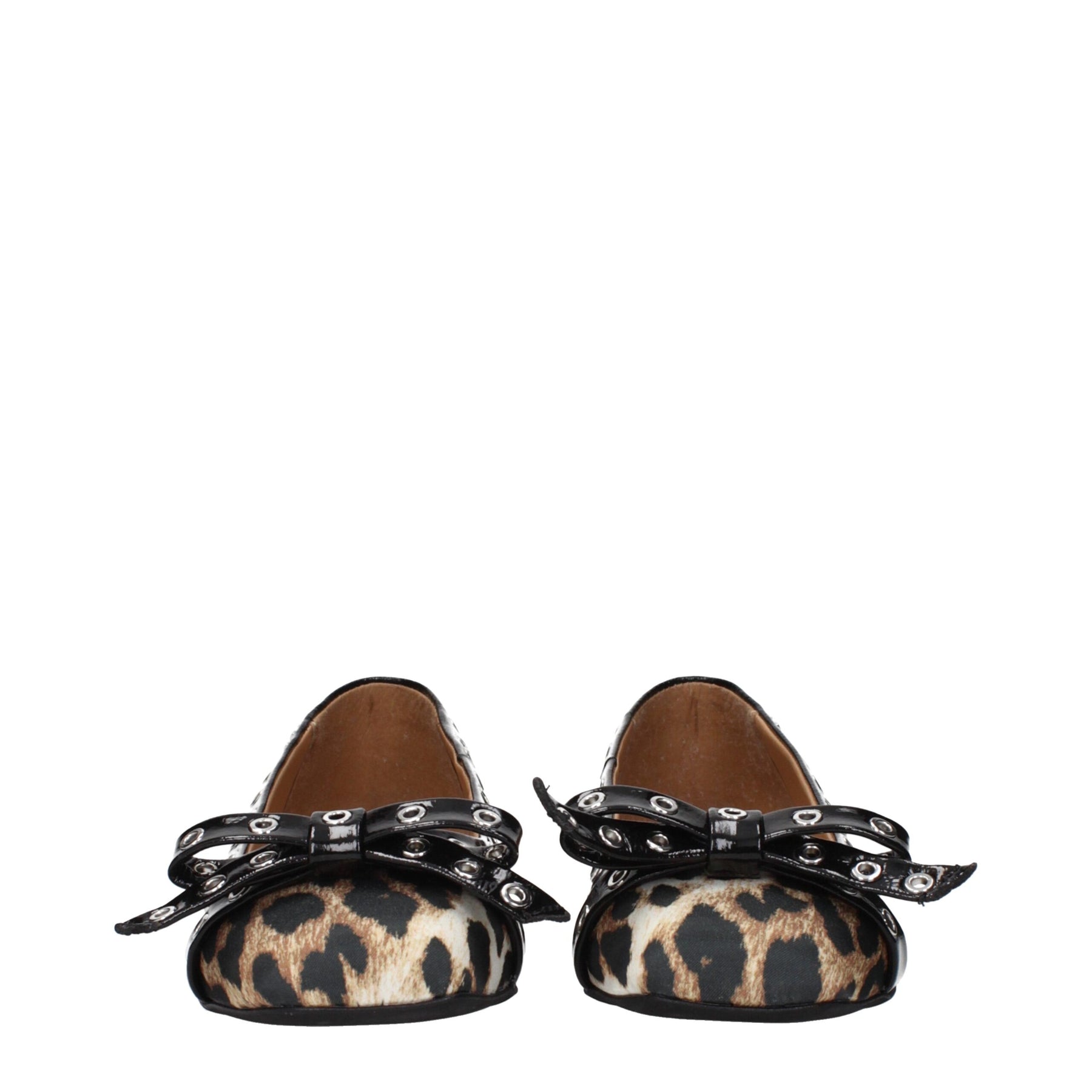 Ganni Brown Fabric Ballet Flats | Regal Royce