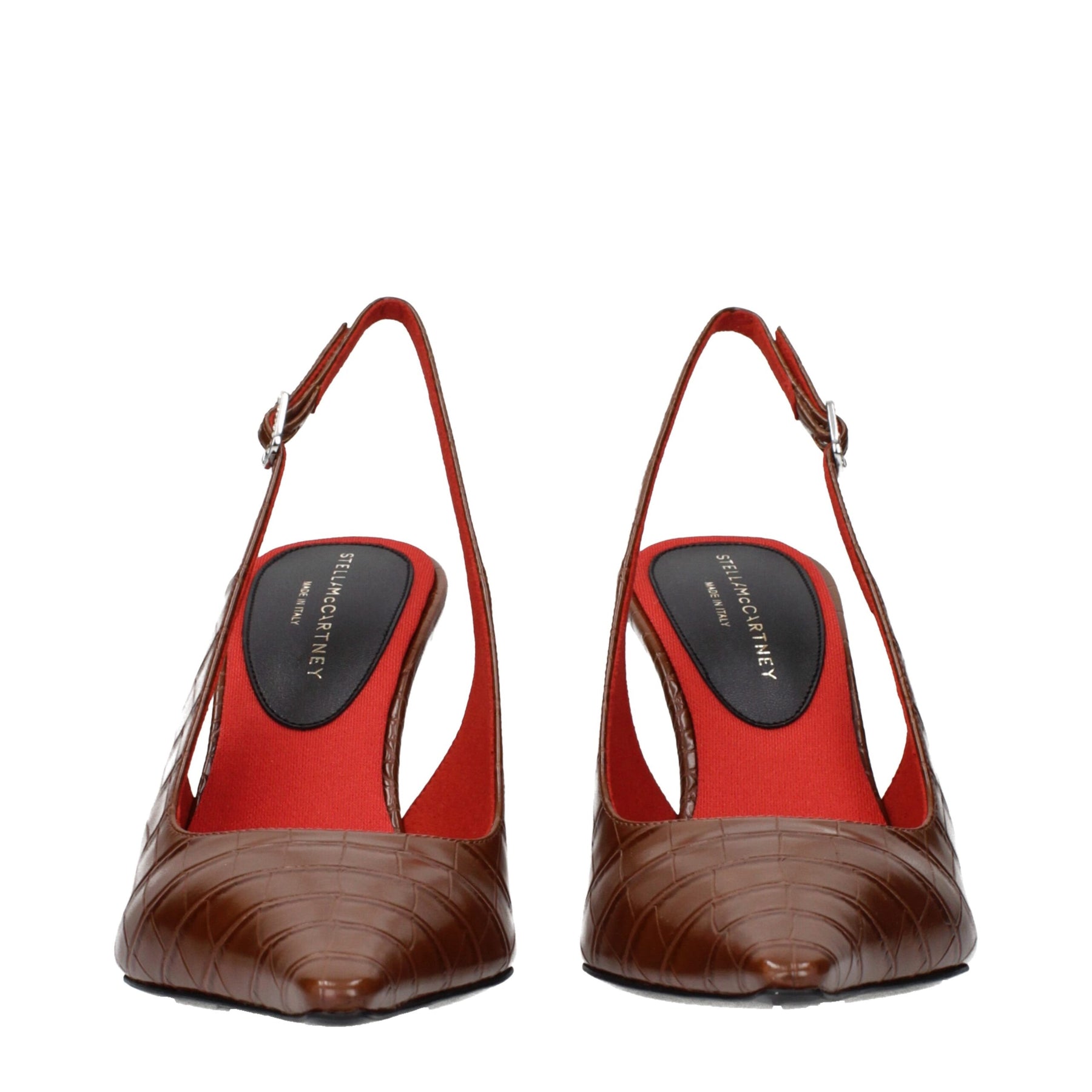 Stella McCartney Brown Leather High Heel Pumps | Regal Royce