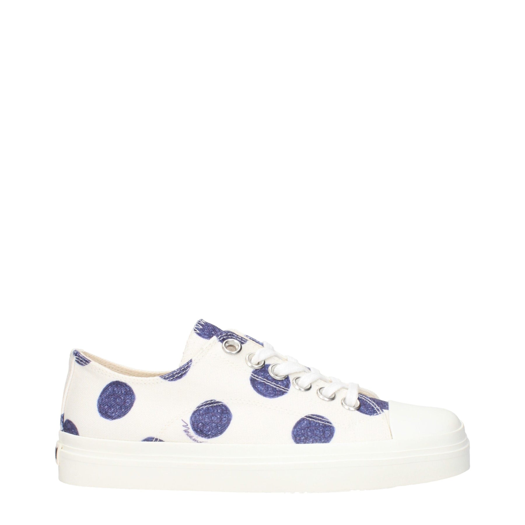 Moschino White Fabric Low Top Sneakers | Regal Royce