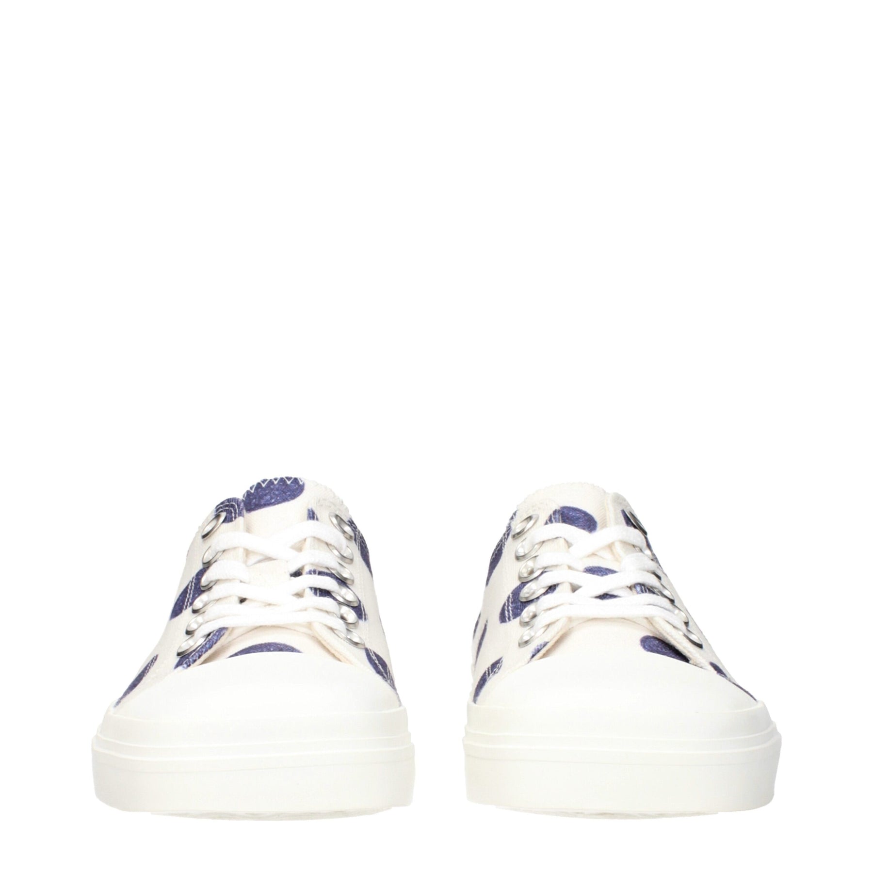 Moschino White Fabric Low Top Sneakers | Regal Royce