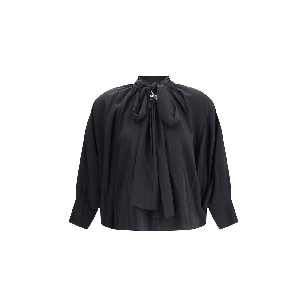 Max Mara Black Silk Blouse | Regal Royce
