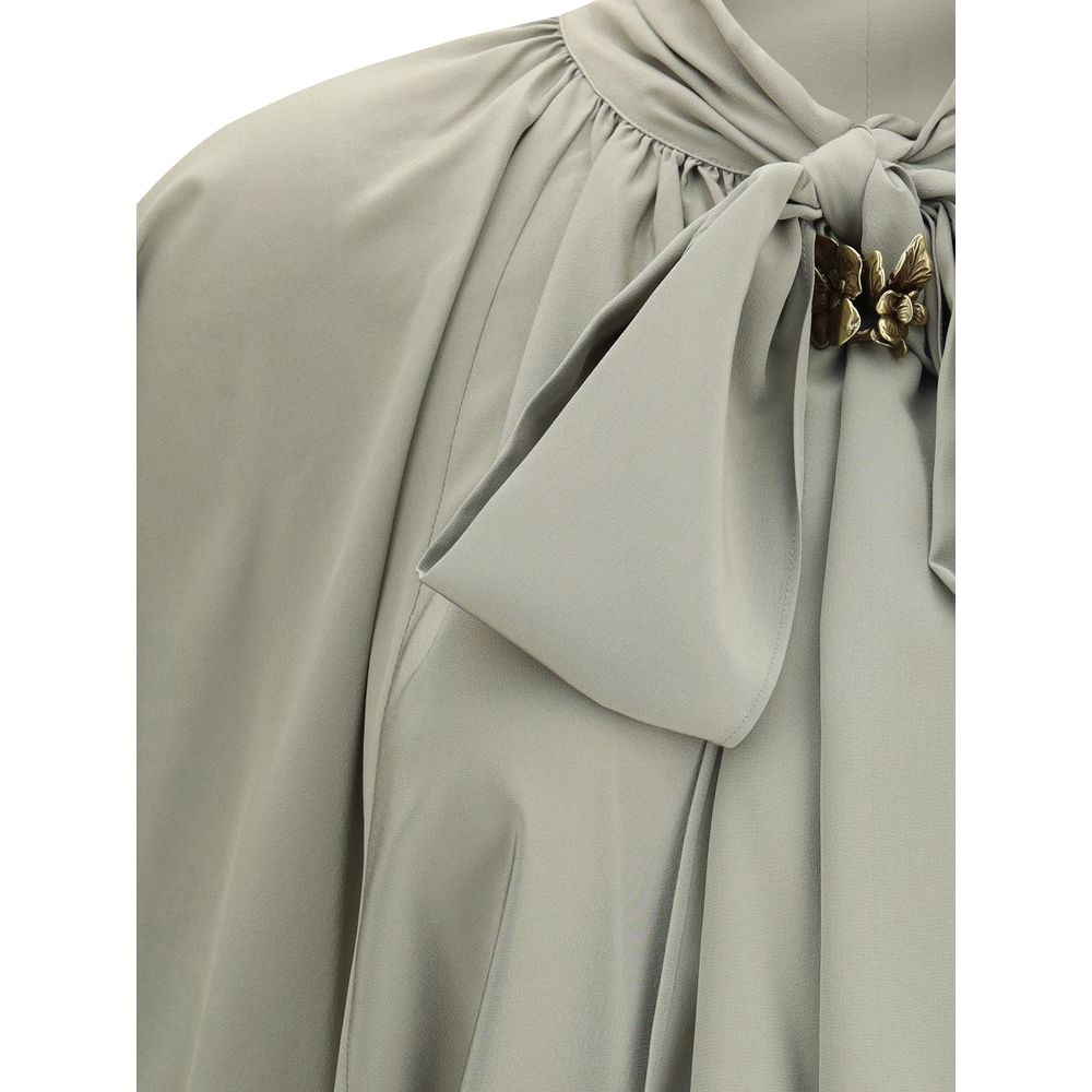 Max Mara Bicolor Silk Blouse | Regal Royce