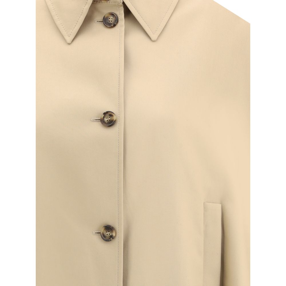 Max Mara Beige Cotton Coat | Regal Royce