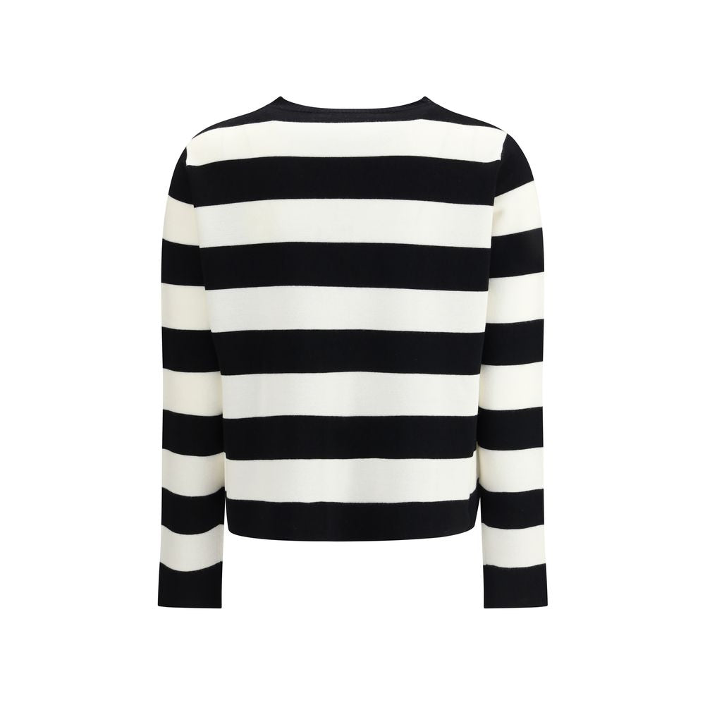 Max Mara Black Fleece Wool Sweatshirt | Regal Royce