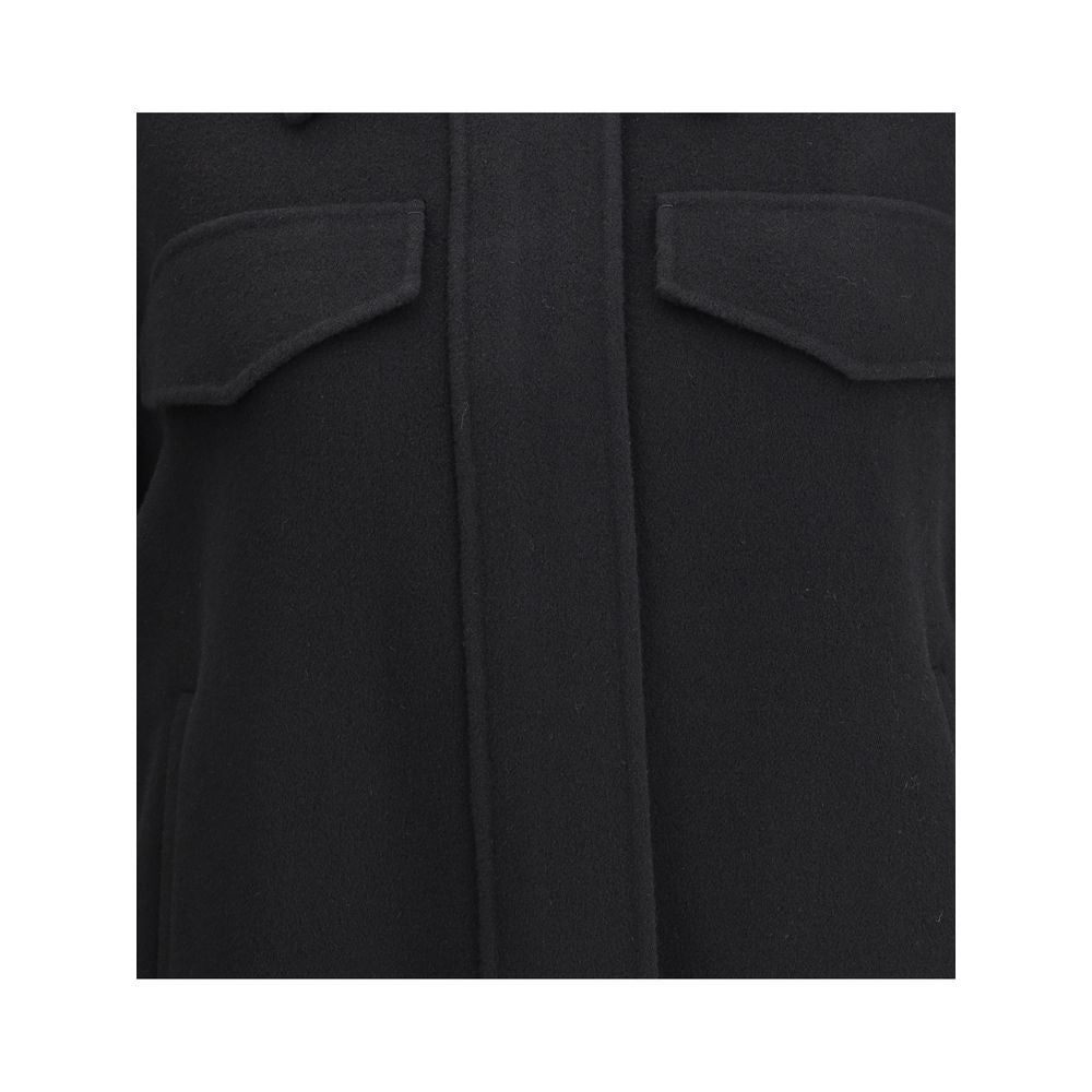 Max Mara Black Wool Cloacks | Regal Royce