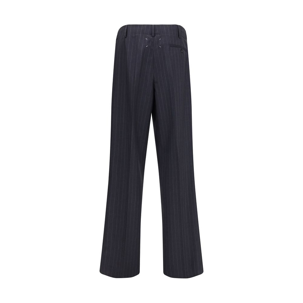 Margiela Gray Wool Casual Pants | Regal Royce