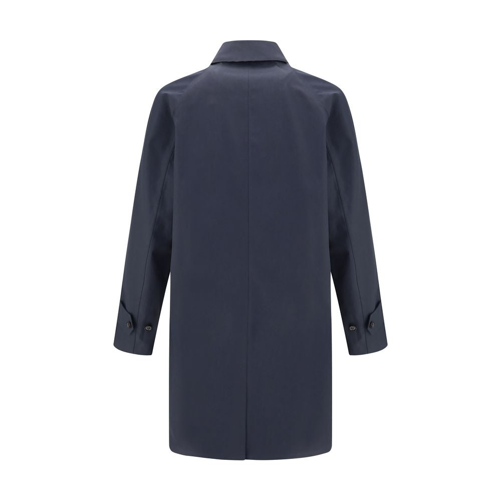 Burberry Blue Cotton Coat | Regal Royce
