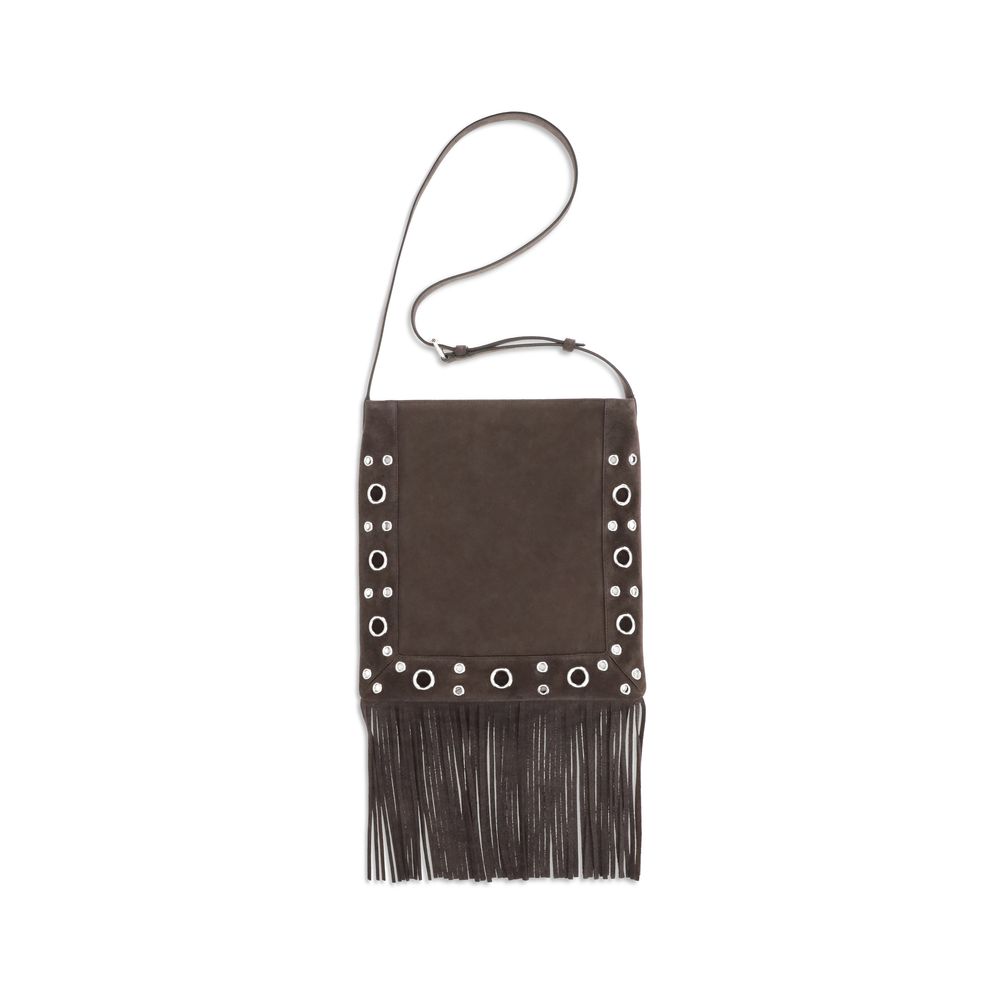 Valentino Garavani Brown Leather Shoulder Bag | Regal Royce