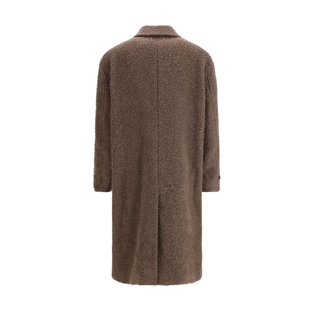 Golden Goose Brown Viscose Coat | Regal Royce