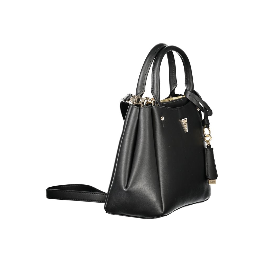 Guess Jeans Nero Poliuretano Women Handbag | Regal Royce