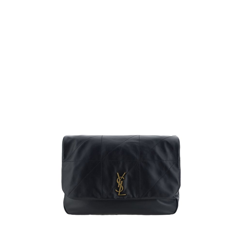 Saint Laurent Black Lamb Ovis Aries Aries Shoulder Bag | Regal Royce