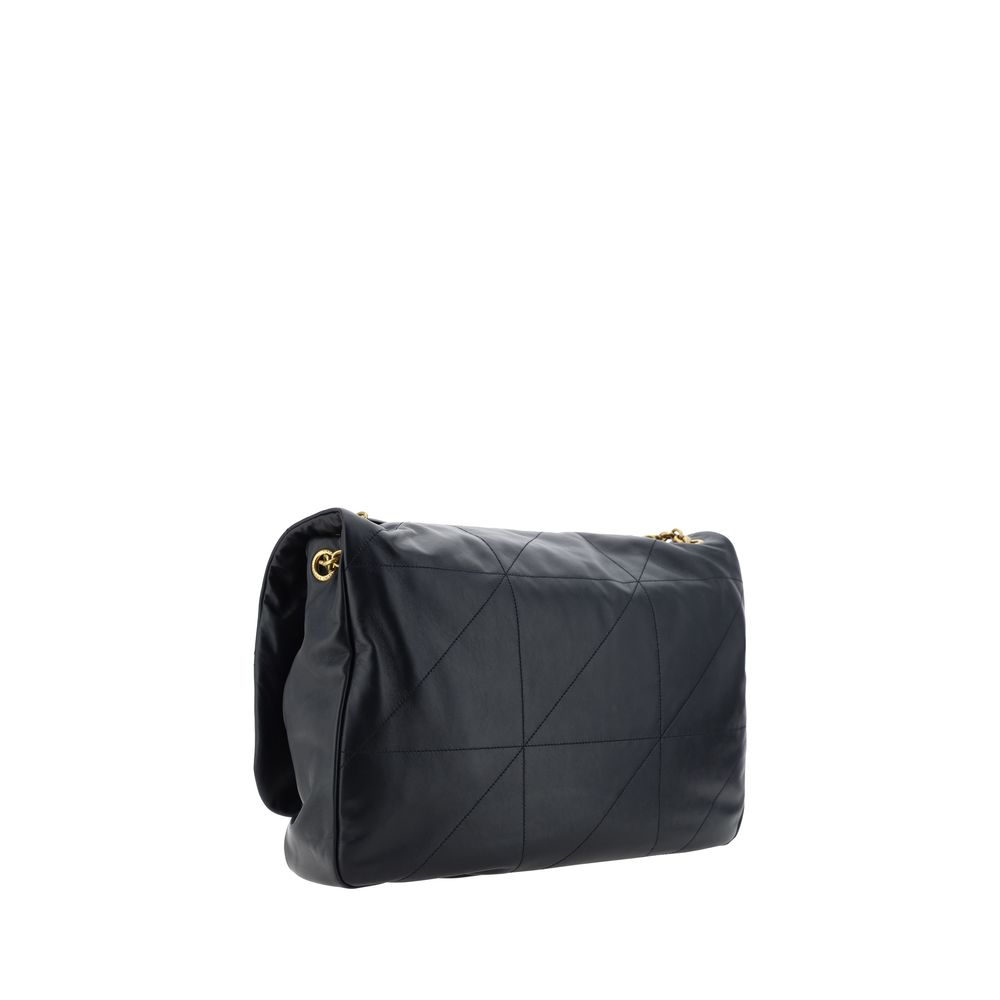 Saint Laurent Black Lamb Ovis Aries Aries Shoulder Bag | Regal Royce