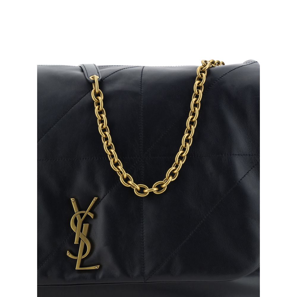 Saint Laurent Black Lamb Ovis Aries Aries Shoulder Bag | Regal Royce