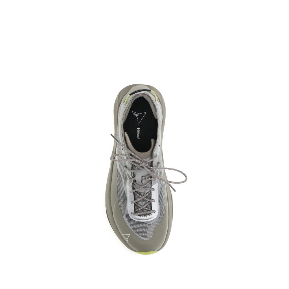 ROA Gray Polyester Athletic Sneakers | Regal Royce