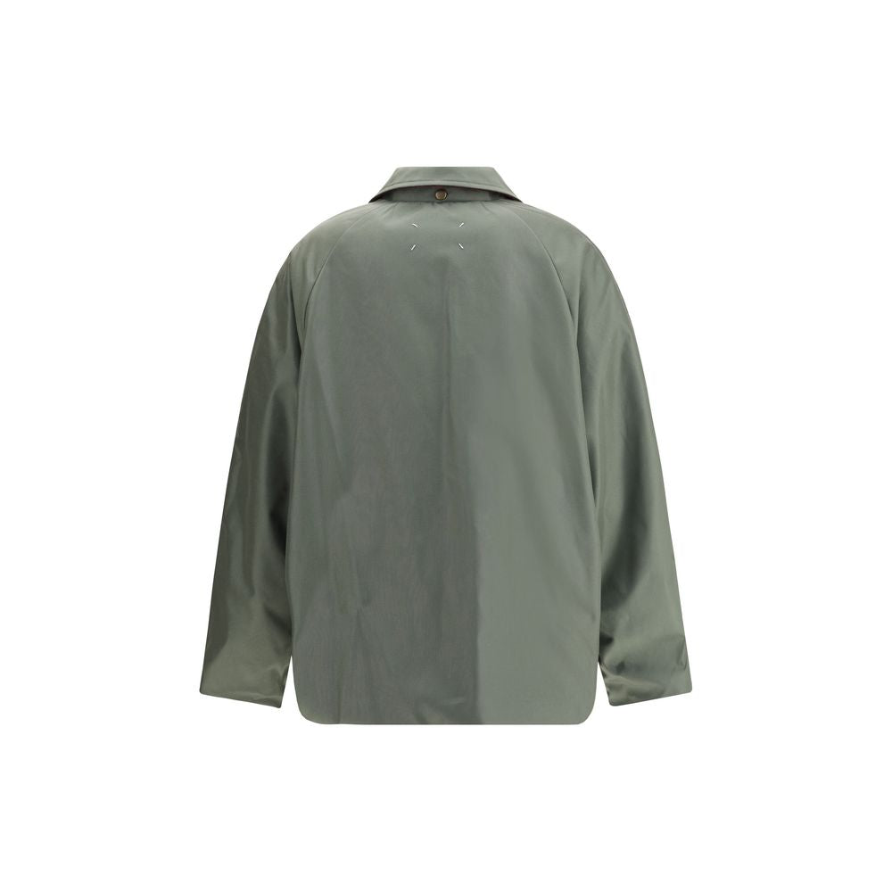 Margiela Green Wool Shell Jacket