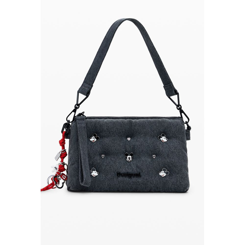 Desigual Gray Polyester Handbag