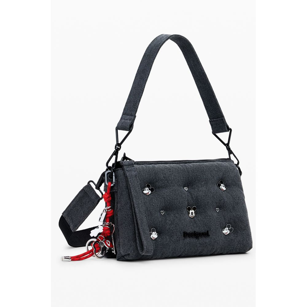 Desigual Gray Polyester Handbag
