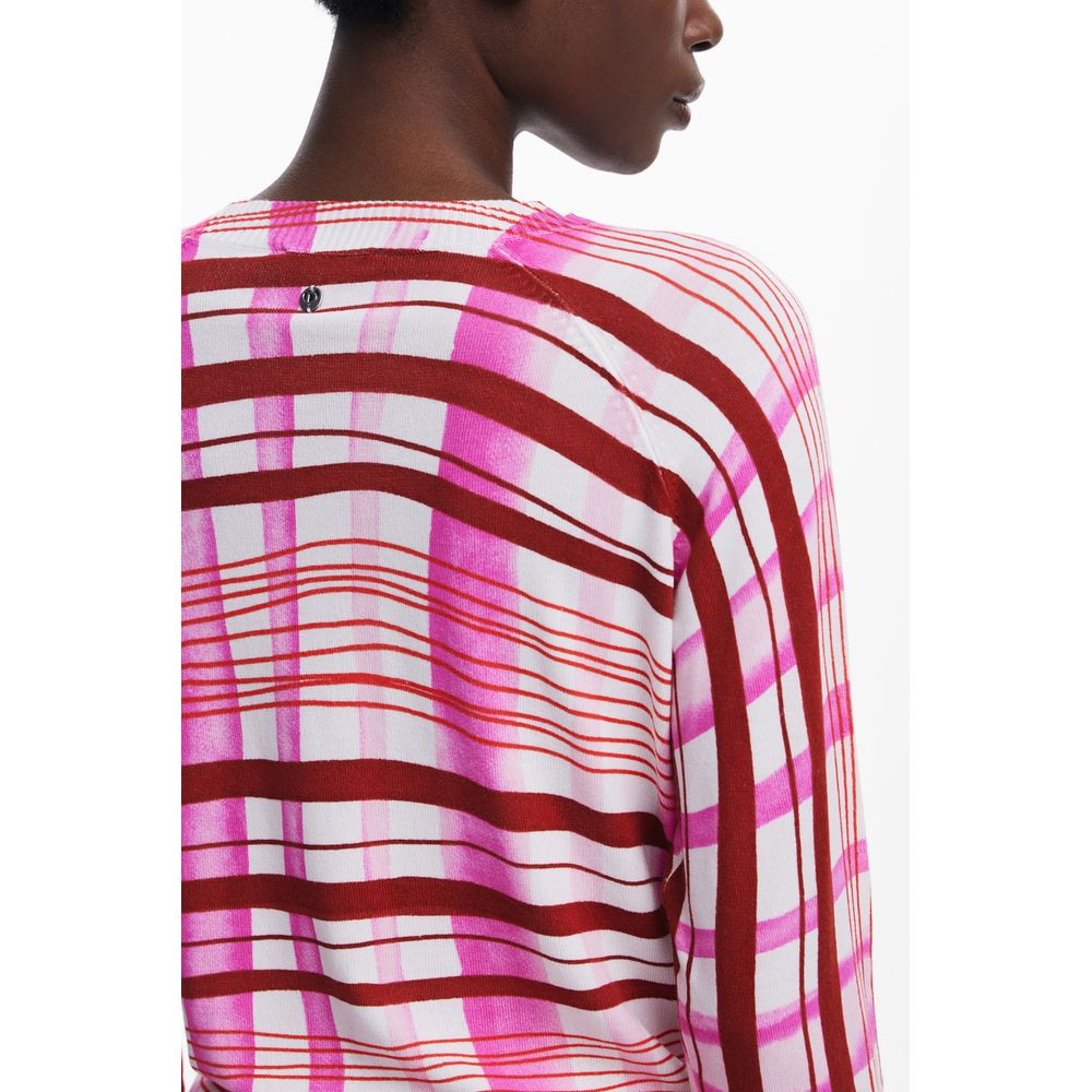 Desigual Pink Viscose Sweater | Regal Royce