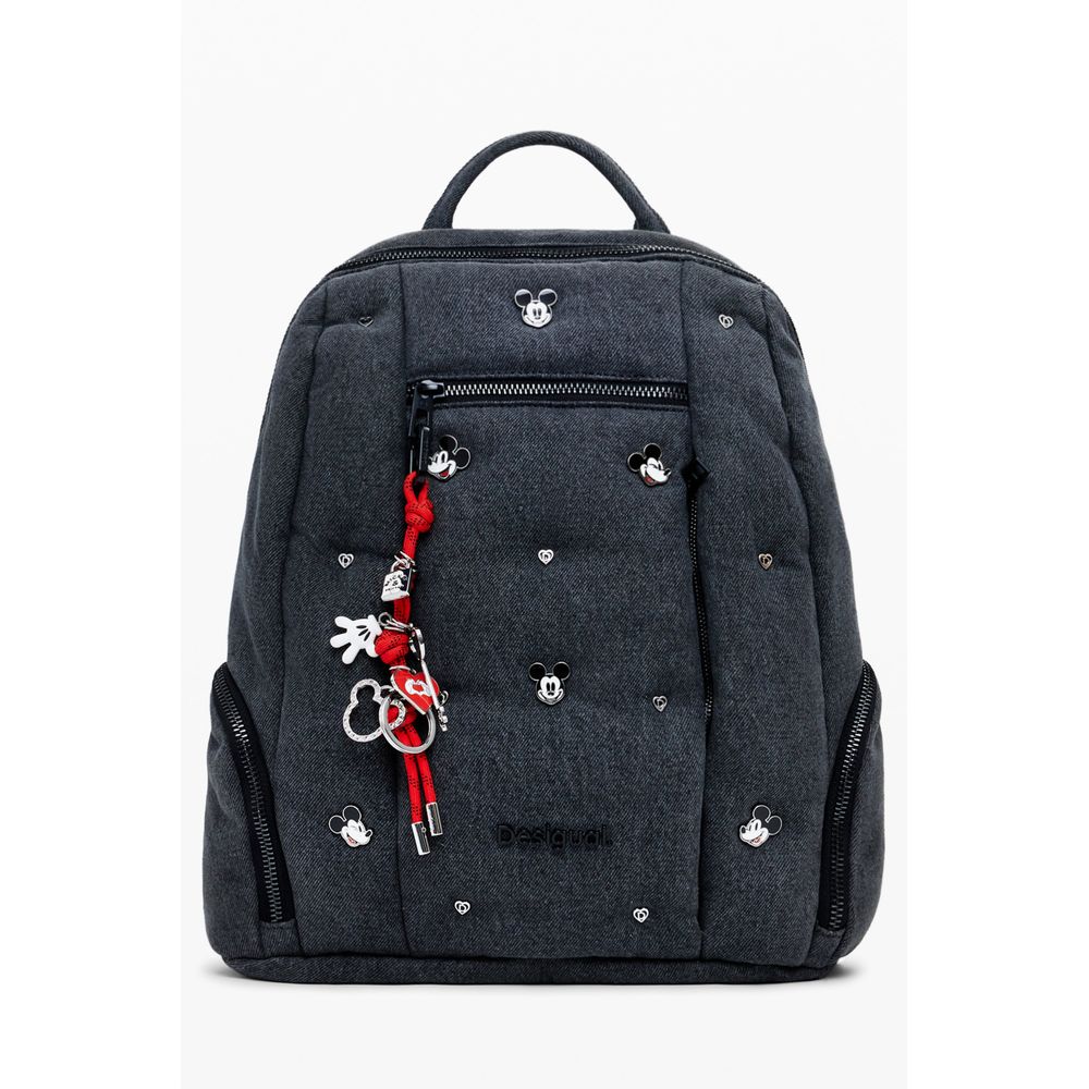 Desigual Grigio Polyester Woman Backpack | Regal Royce