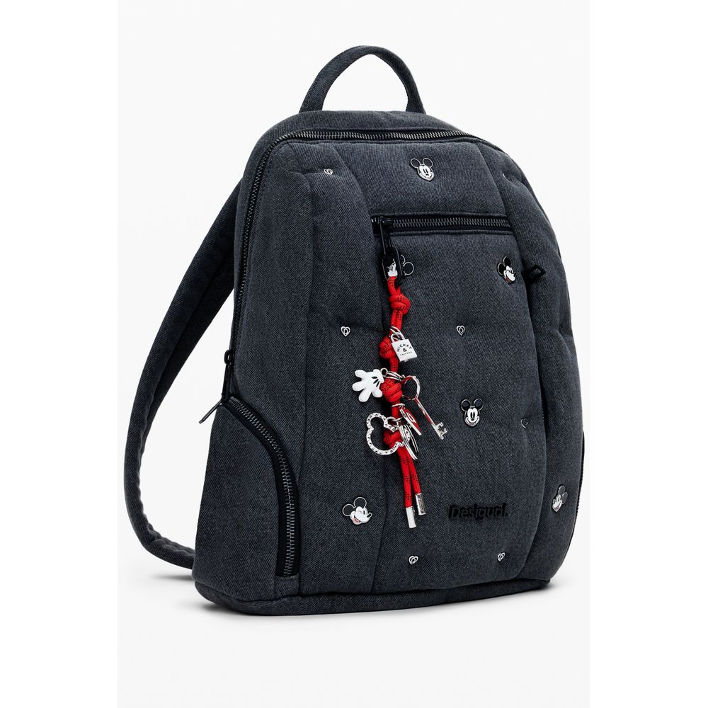 Desigual Grigio Polyester Woman Backpack | Regal Royce