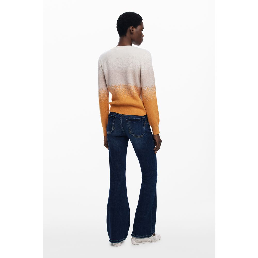 Desigual Beige Wool Sweater