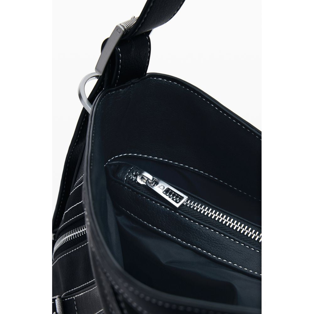 Desigual Black Polyethylene Handbag