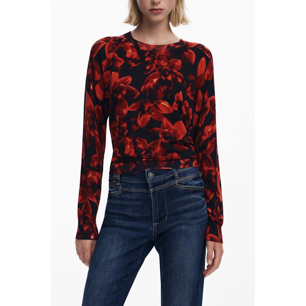 Desigual Black Viscosa Women's Sweater | Regal Royce