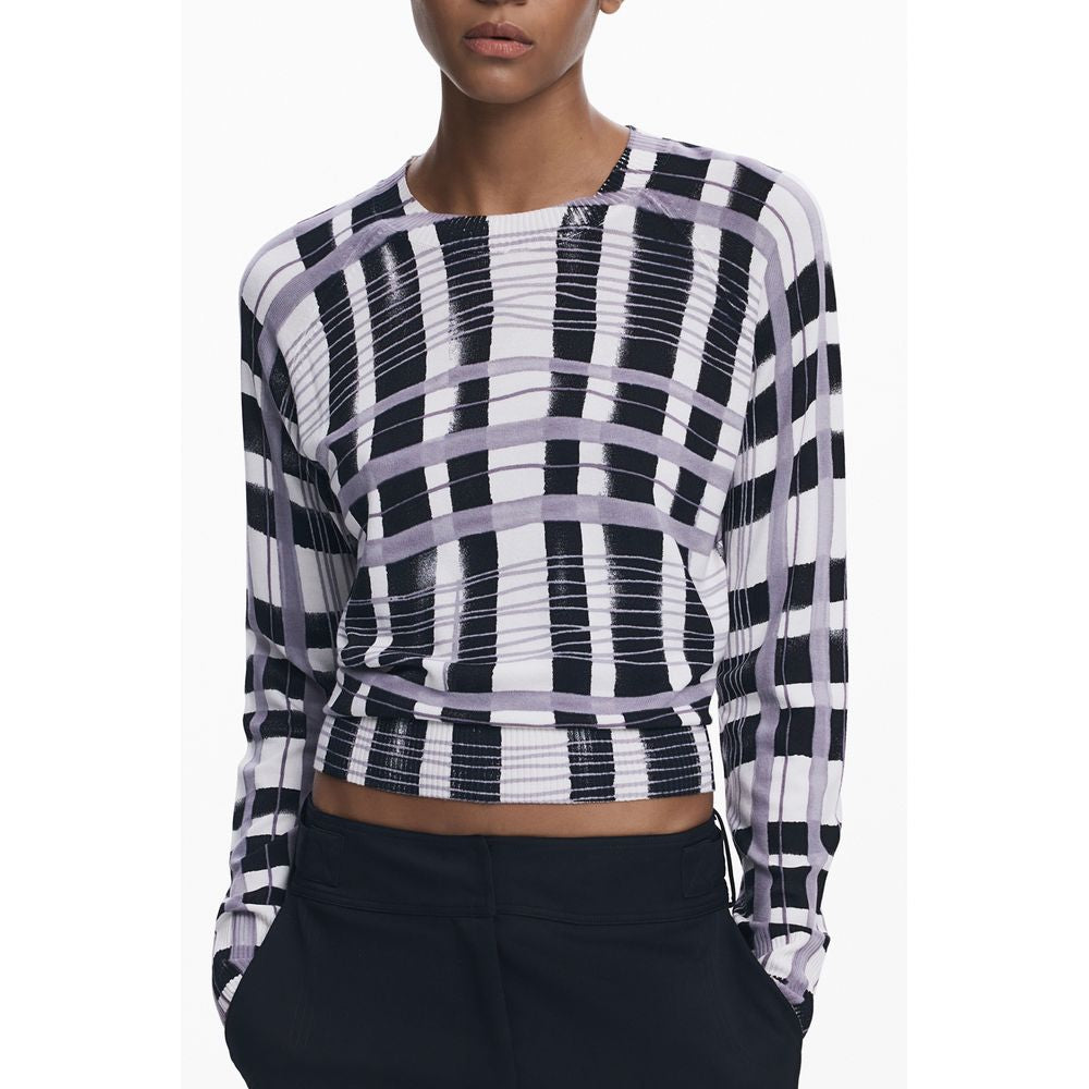 Desigual "Bianco Viscosa Womens Sweater" | Regal Royce