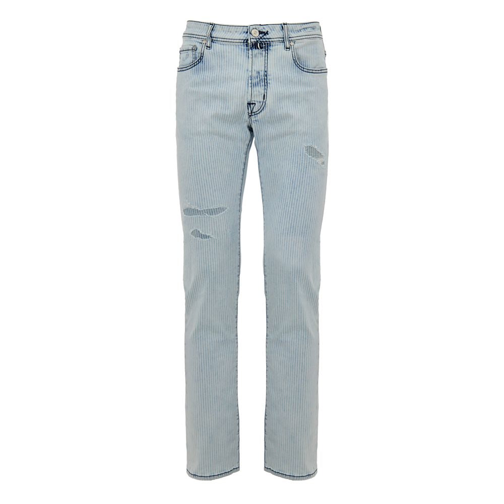 Jacob Cohen Blue Cotton Skinny Jeans | Regal Royce